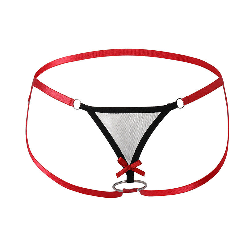 Ring T-Shaped Thong Underwear