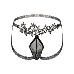 Mesh Flirting Lace T-Shaped Underwear