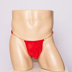 Soft Pouch Chain Hollow Free Underwear
