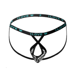 Mesh Hole Passion Strap Seduction Underwear