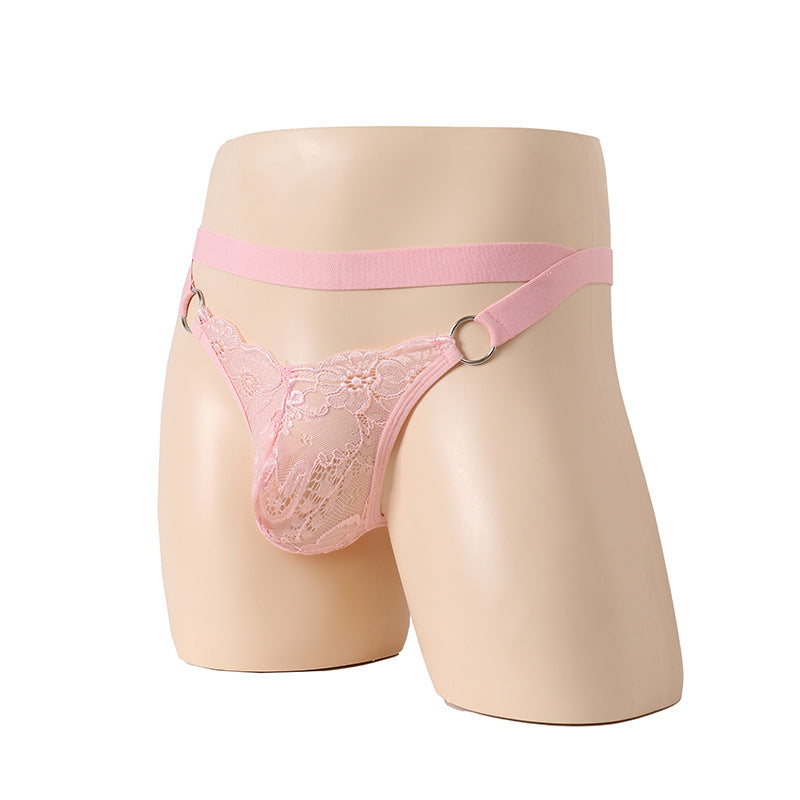 Lace Elastic Passion Thong