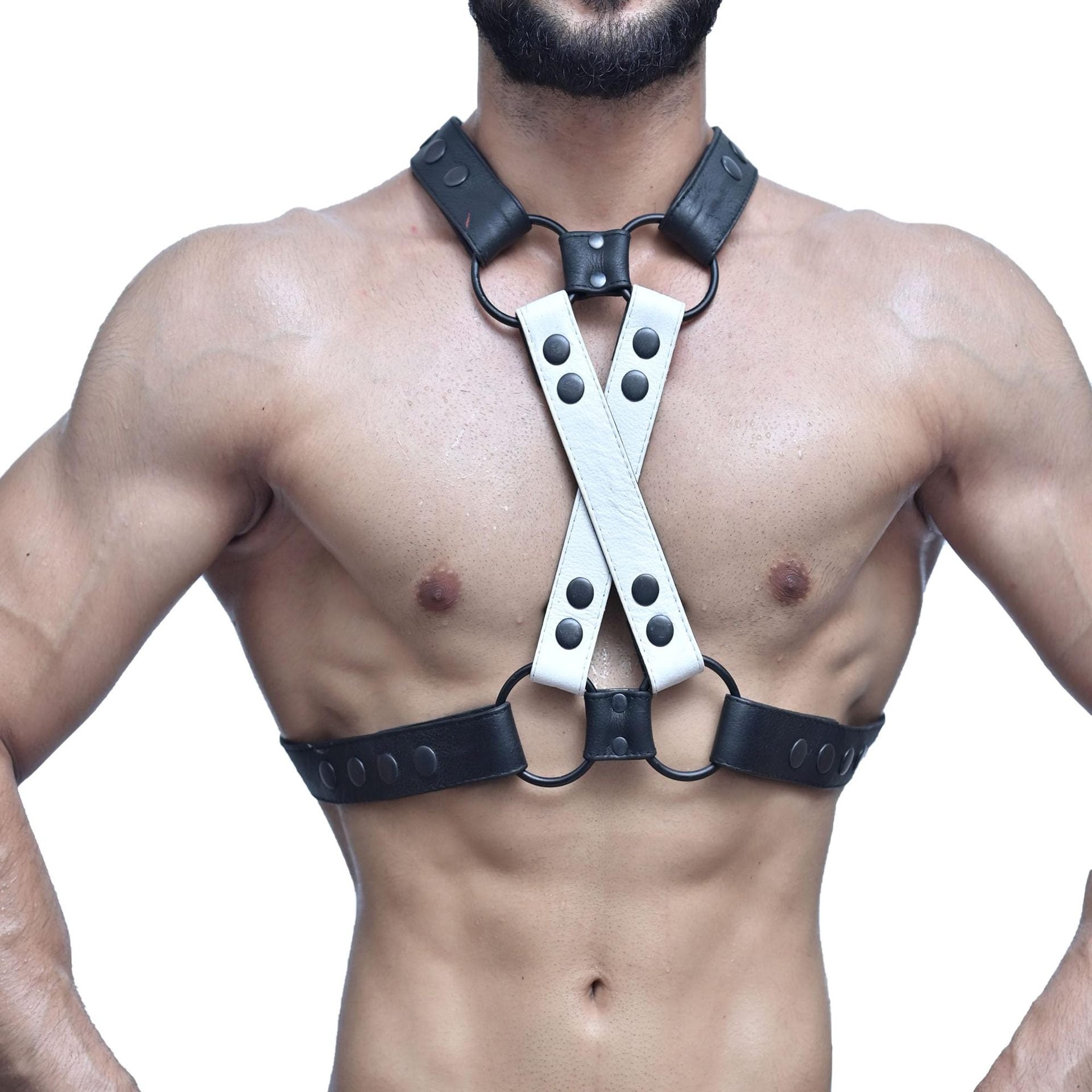 Stage Binding Leather Body Straps