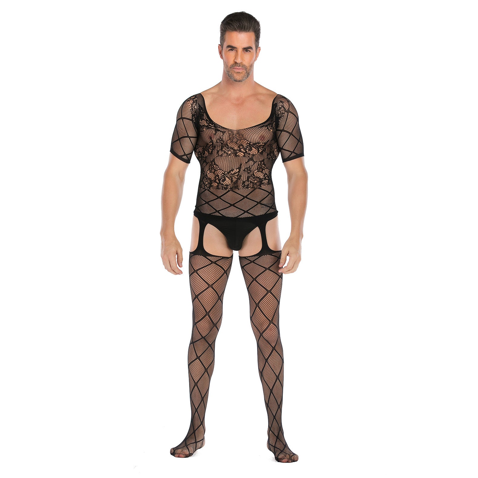 Hollow Styles Freedom Mesh Bodystocking
