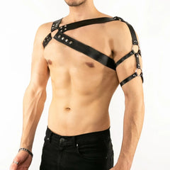 Tight Binding Leather Body Straps