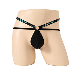 Suspender Elastic Pocket Transparent Boxers