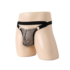 Lace Elastic Passion Thong