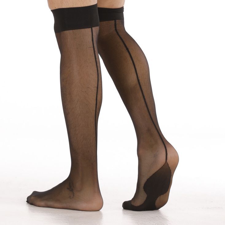 Rear Vertical Strap Accent Stocking