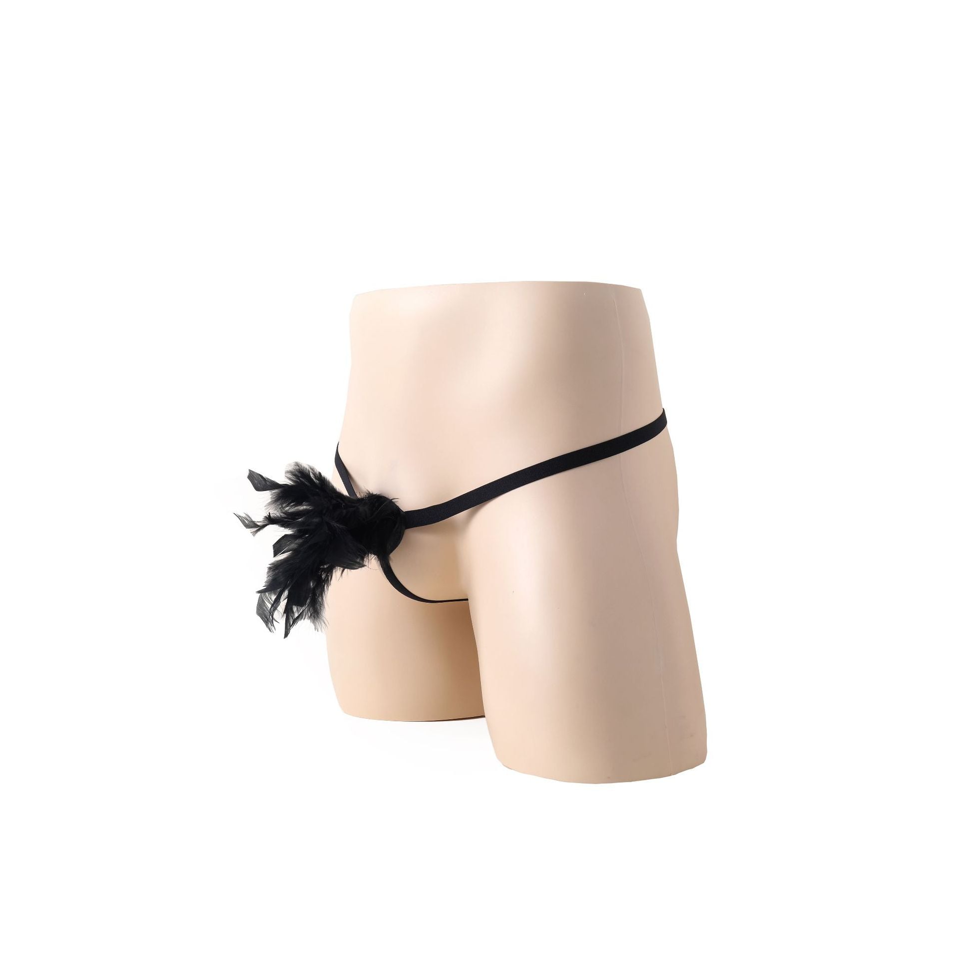Thong plush feather temptation sexy panties
