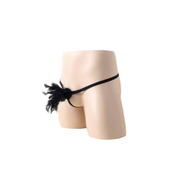 Thong plush feather temptation sexy panties