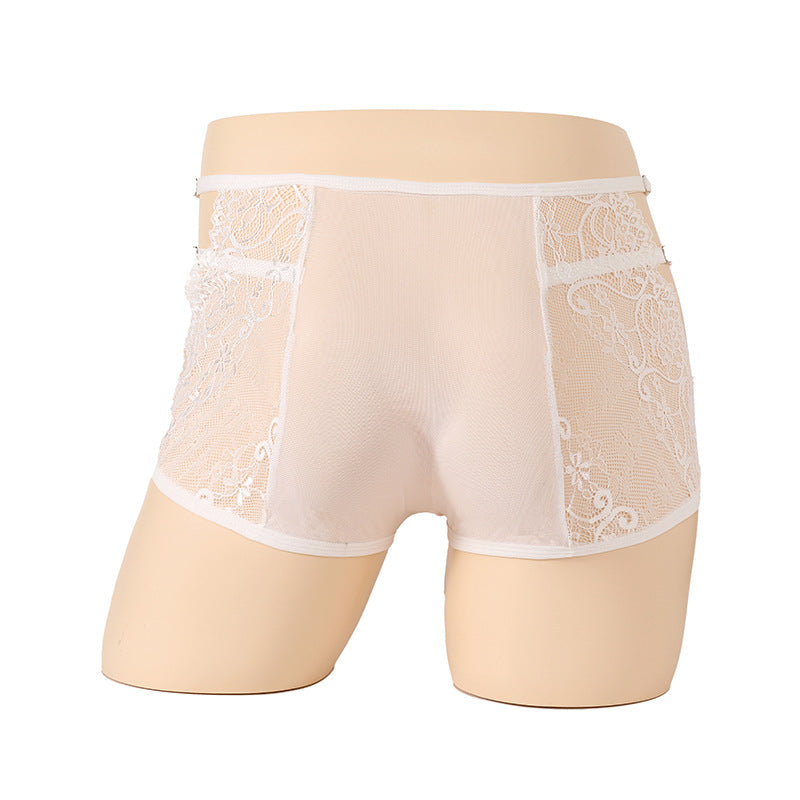 Transparent Lace Pouch Egg Ultra-Thin Boxers