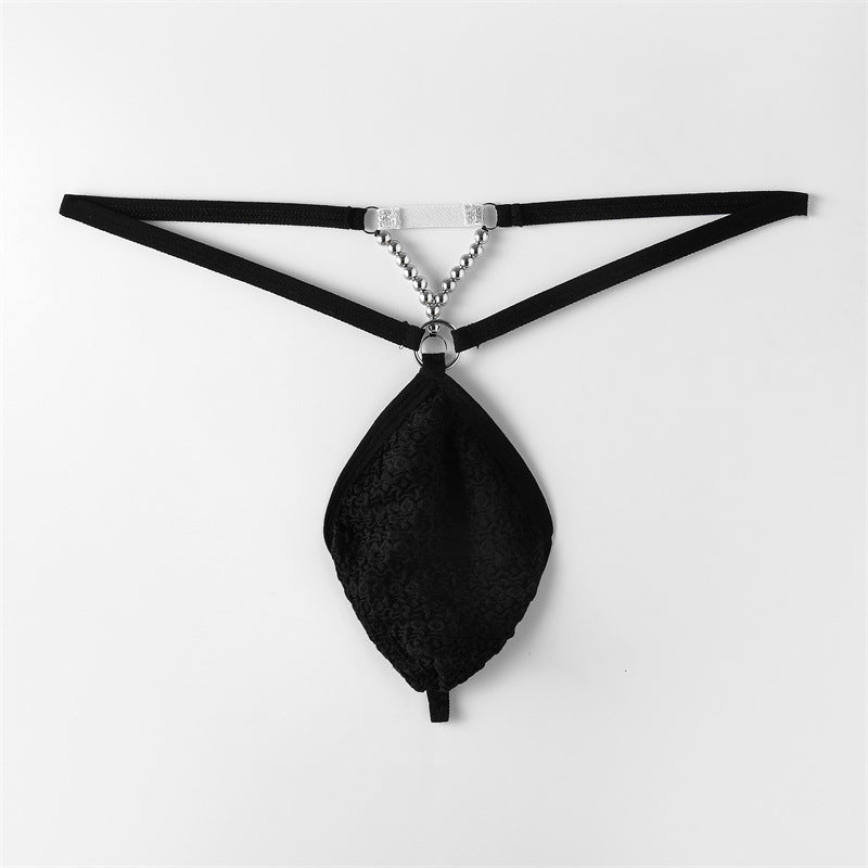 Mesh Bead Chain Bed Flirting Thong