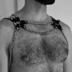 Bondage Bundled Body Chain Harness