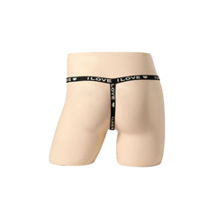 Hollow pearl ring underwear