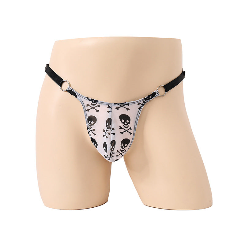 Suspender Leopard Mesh All-Inclusive Wild T-Pants
