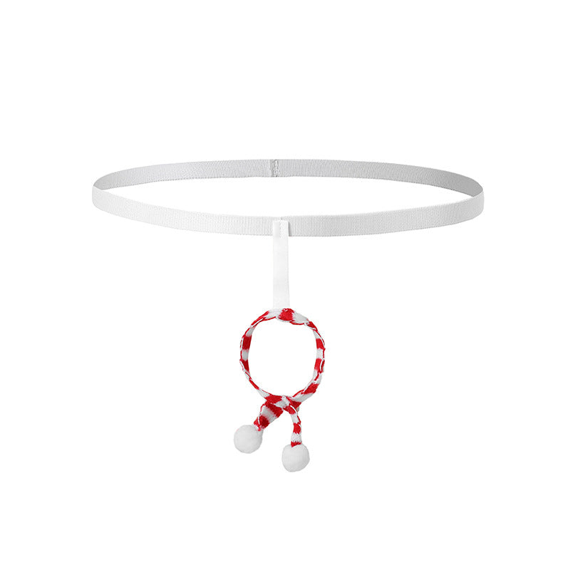 Christmas Elastic Ring Costume Themed Brief