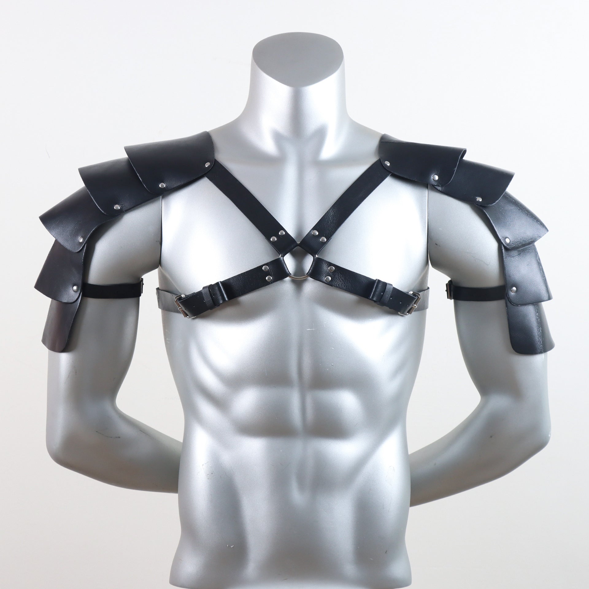 Thickened Leather Body Belt