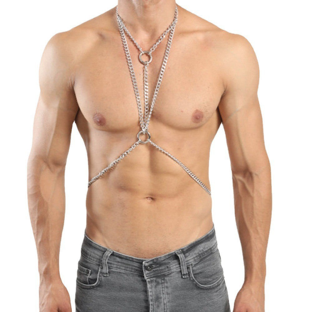 Hollow Body Chain Bondage Harness