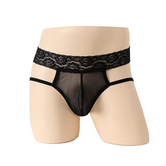 Lace Seduction Mesh Flirting Briefs