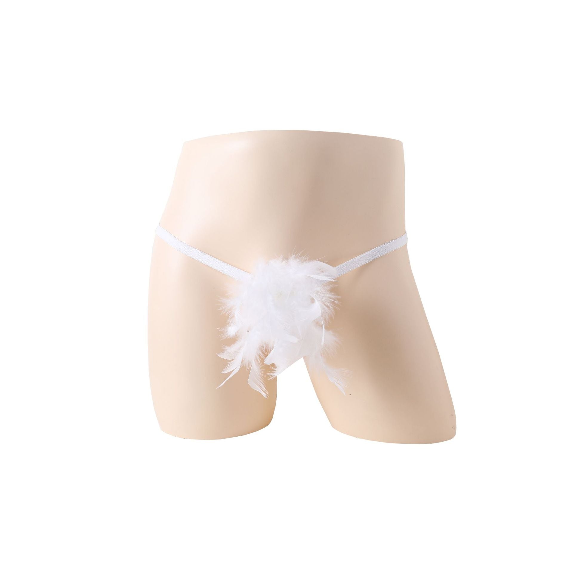 Thong plush feather temptation sexy panties