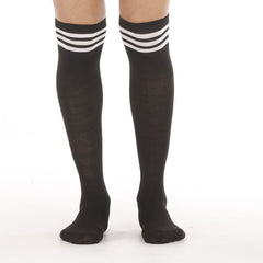 Three-Bar Football Stripe Stocking