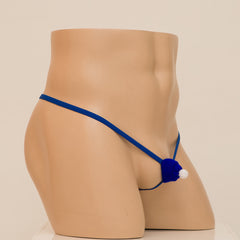 Hollow-Out Free Christmas Thong