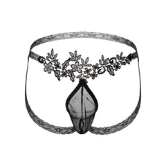 Mesh Flirting Lace T-Shaped Underwear
