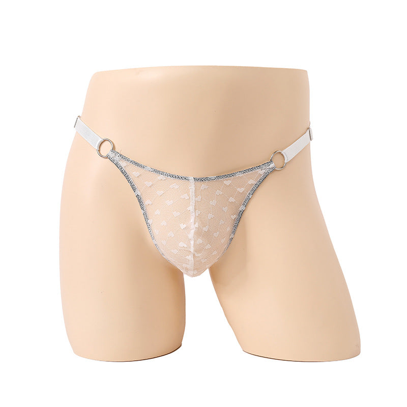 Suspender Leopard Mesh All-Inclusive Wild T-Pants
