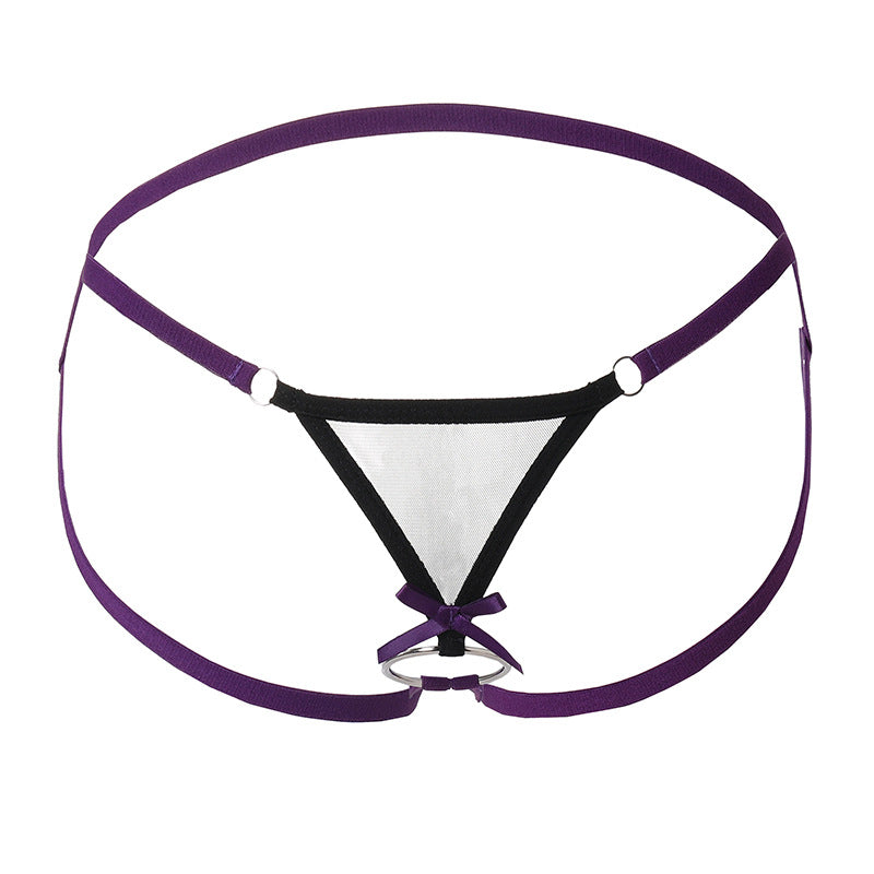 Ring T-Shaped Thong Underwear