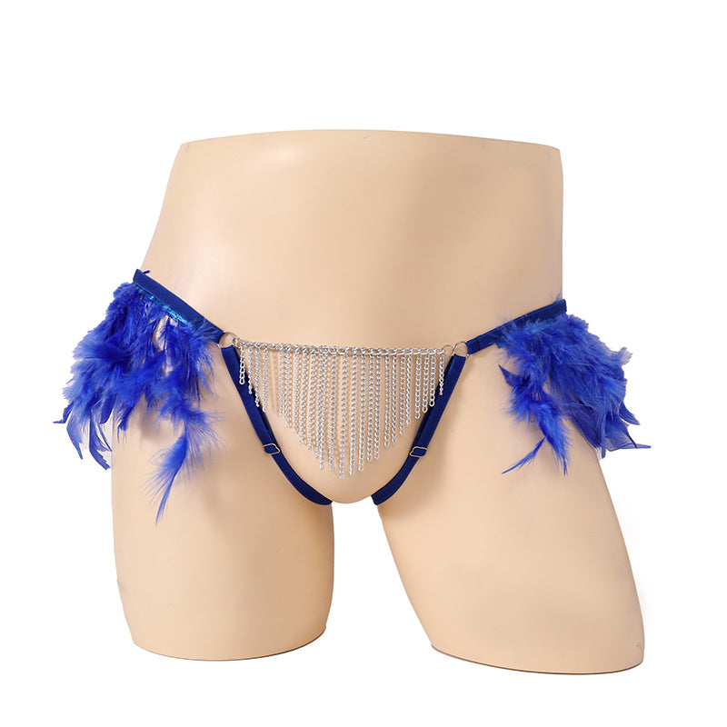 Plush Chain Temptation Thong