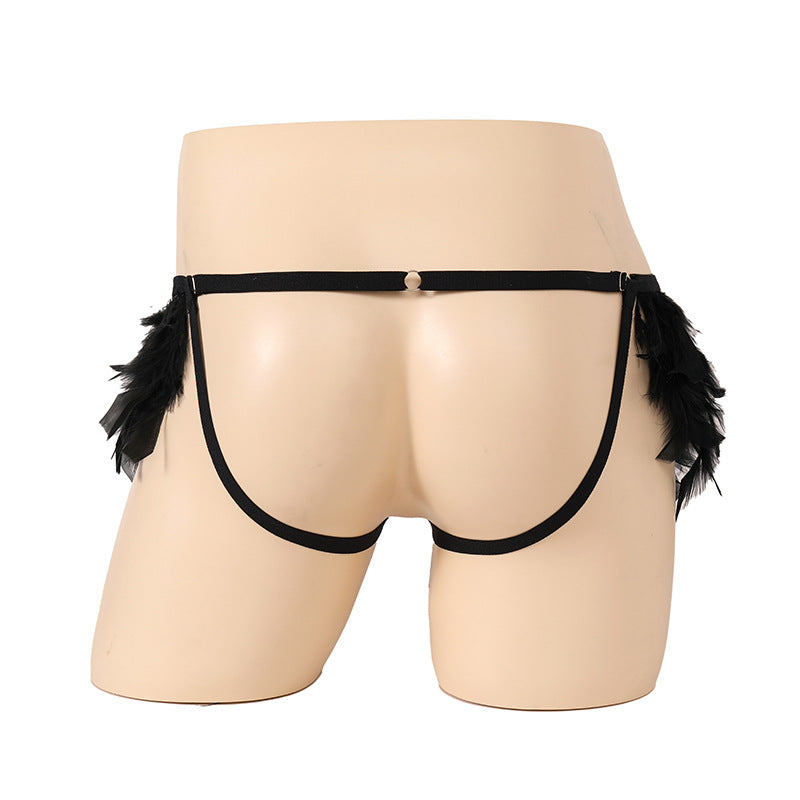 Plush Chain Temptation Thong