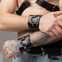 Handcuff Neck Cover Restraint Set