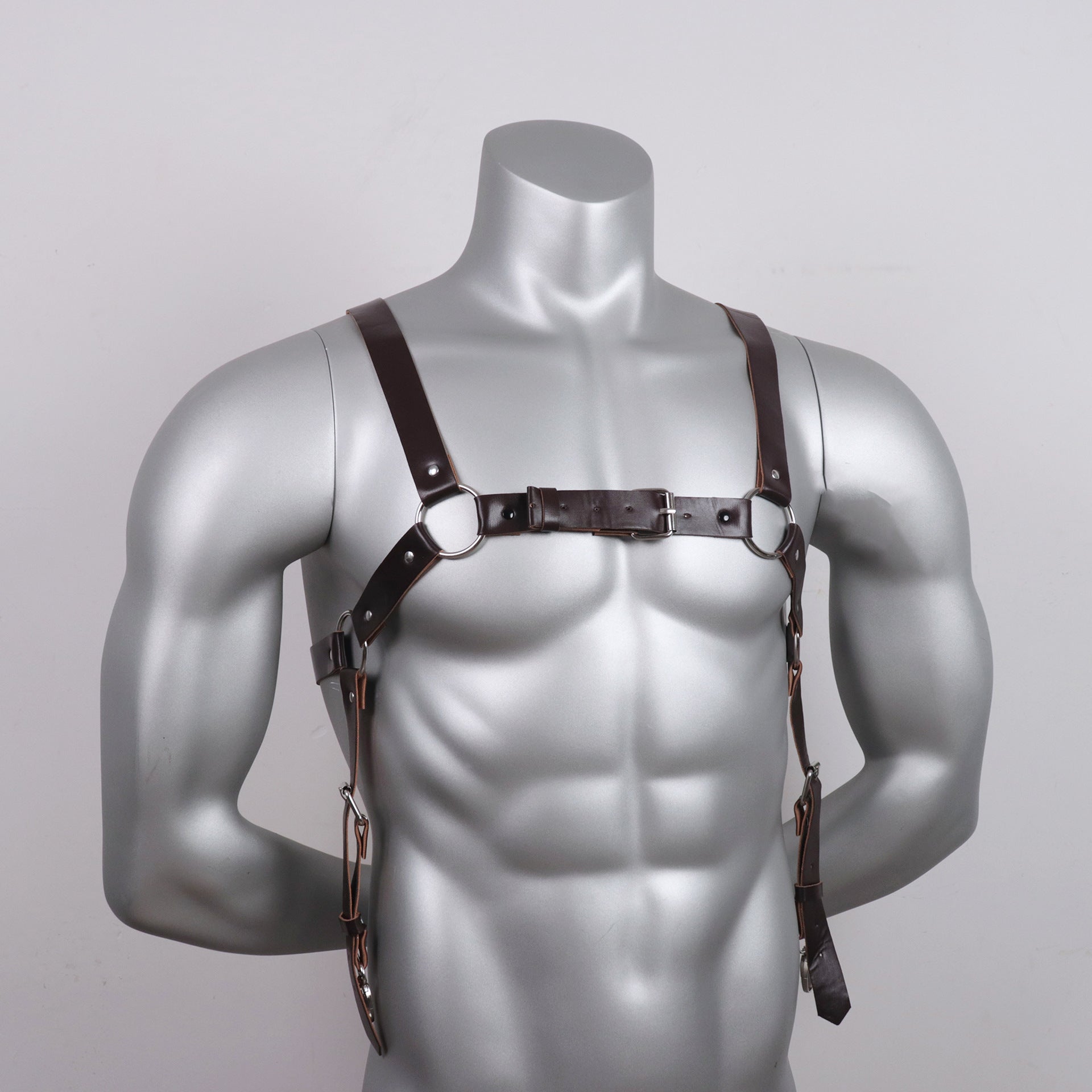 Diablo Body Restraint Leather Belt