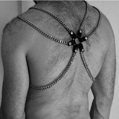 Bondage Bundled Body Chain Harness