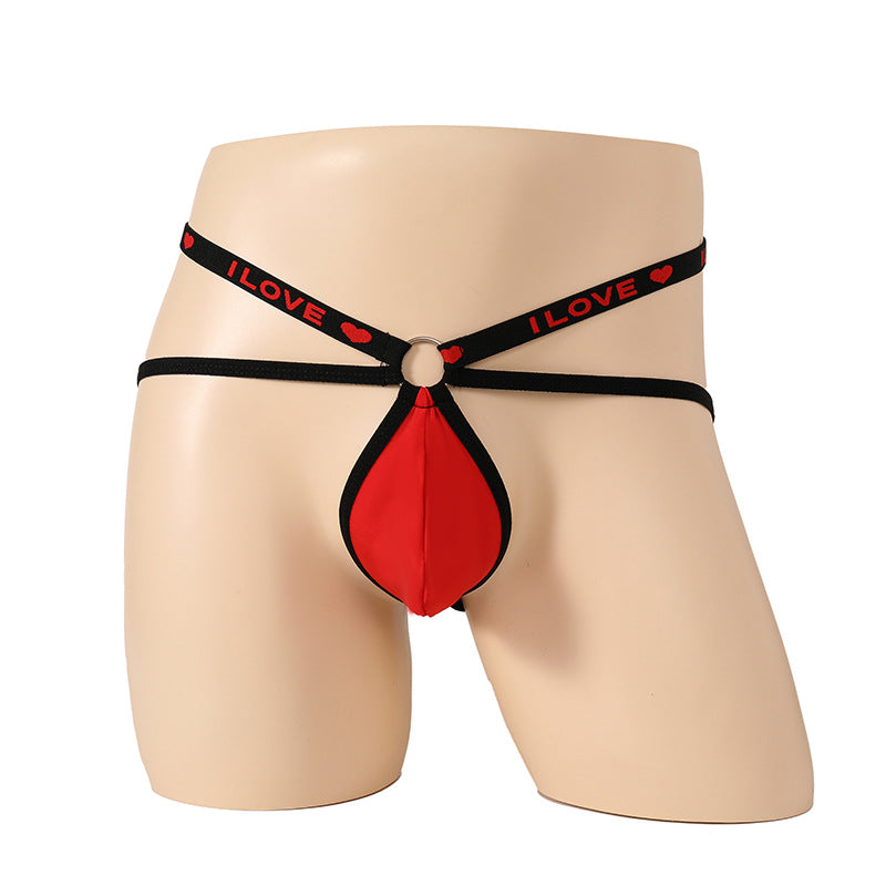 Suspender Elastic Pocket Transparent Boxers