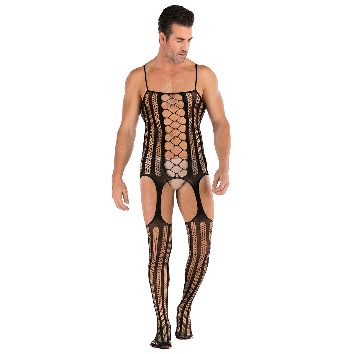 Hollow Styles Freedom Mesh Bodystocking