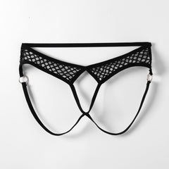 Mesh Hollow Free Bed Teasing Fishing Net Thong