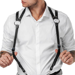 Adjustable British Casual Shirt Suspenders