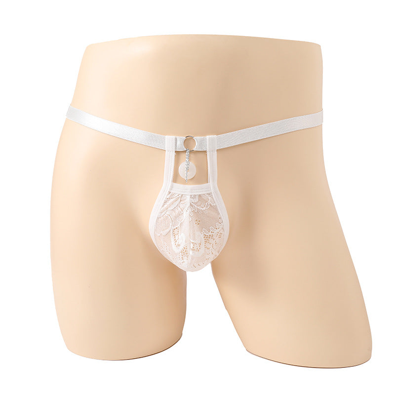 Lace Belt Safety Buckle T-Pants