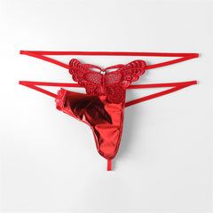Butterfly Hollow CD Drag Jock Strap Underwear