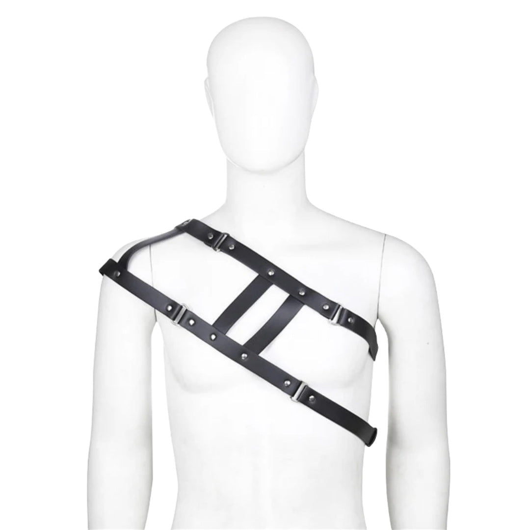 Savage Cross Chest Petal Shoulder Straps