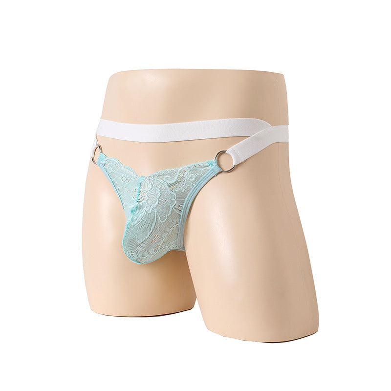 Lace Elastic Passion Thong