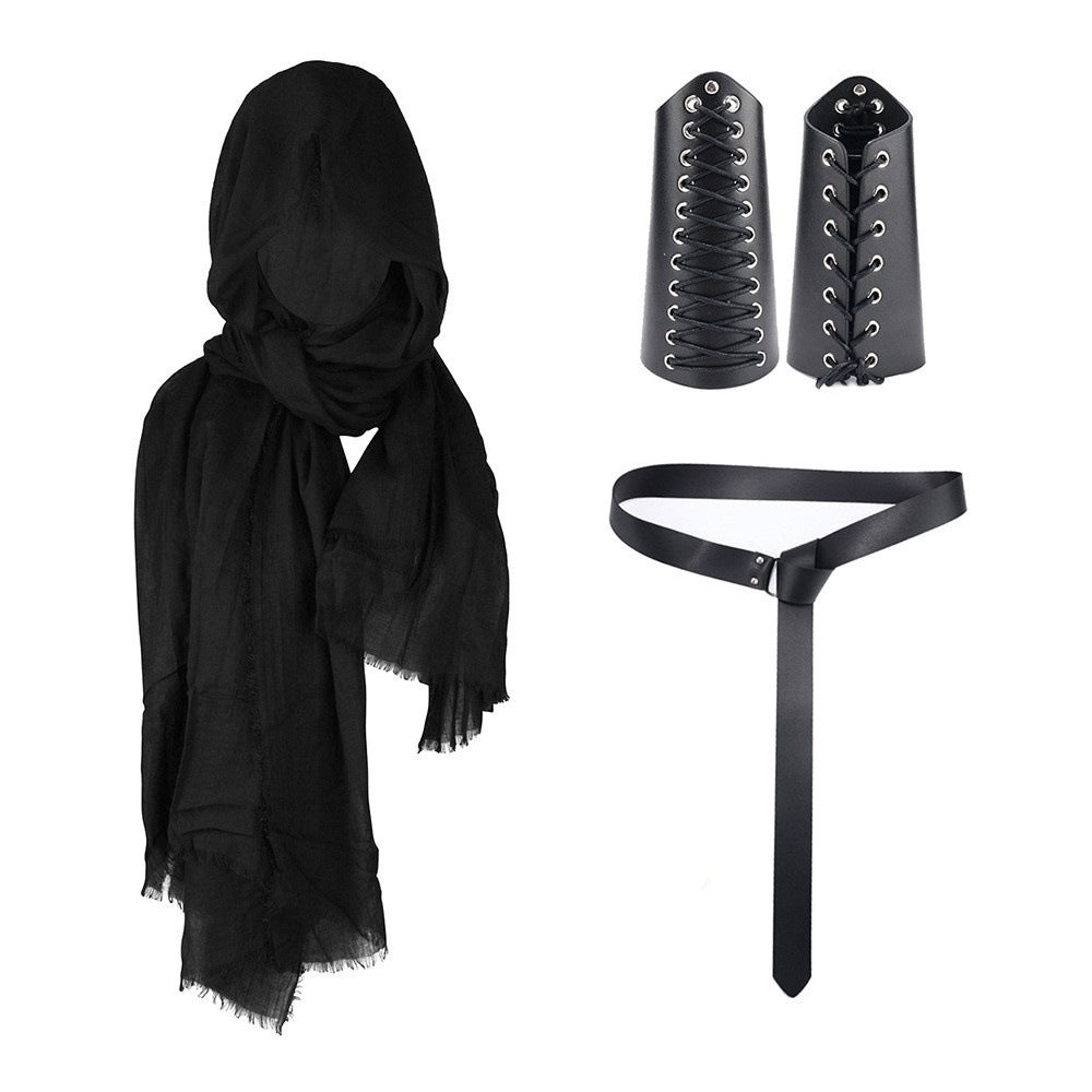 Bundled Leather Bondage Straps