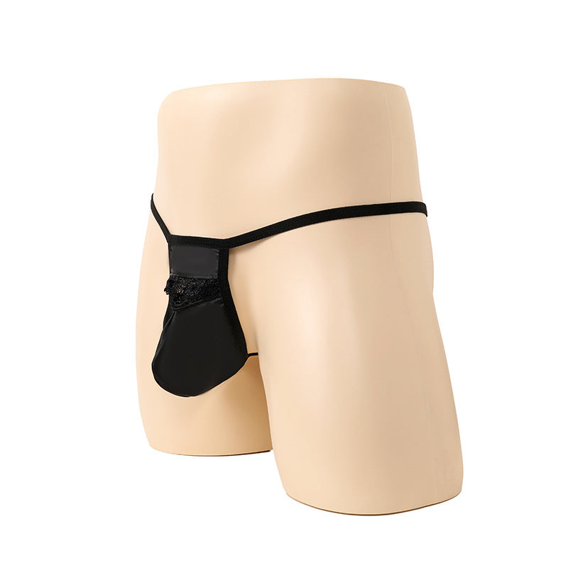 Ribbon Full-Pocket Triangle Thong Underwear