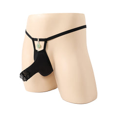 Elastic Lace Safety Buckle Underwear