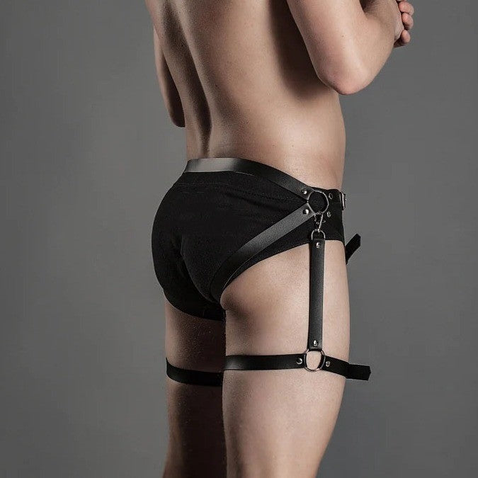Leather Leg Ring Thigh Strap Garter