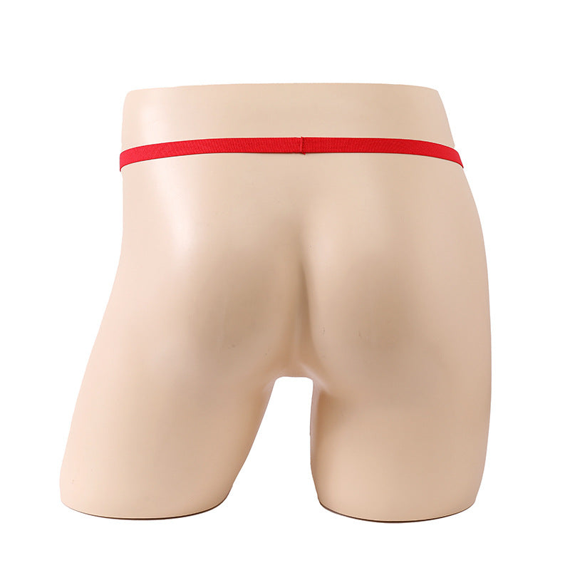 Christmas Feather Thong Underwear