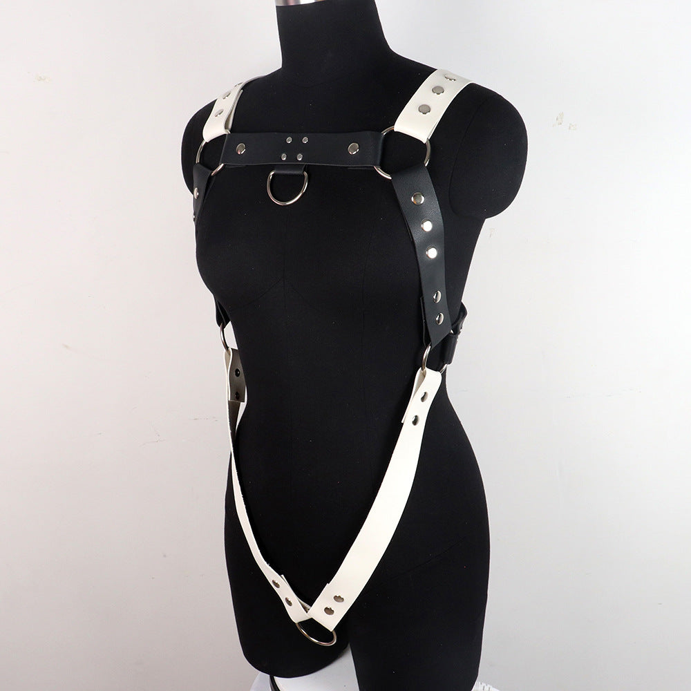 Macho Nightclub Bondage Leather Belt