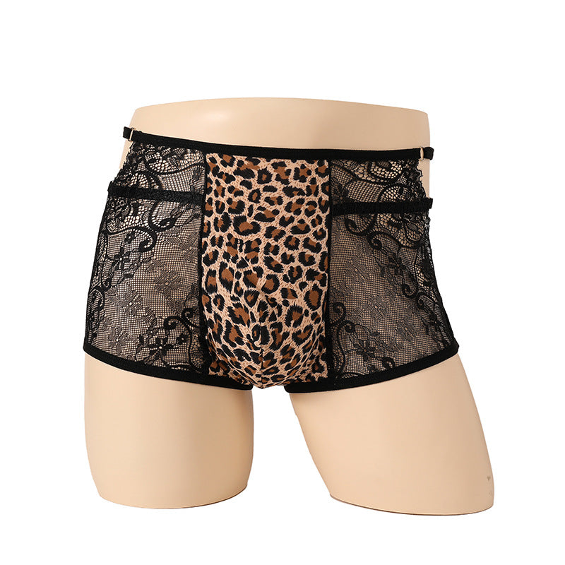 Transparent Lace Pouch Egg Ultra-Thin Boxers