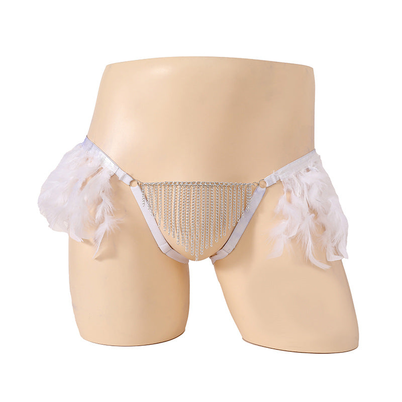 Plush Chain Temptation Thong