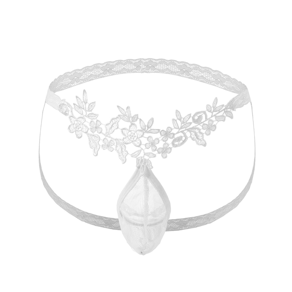 Mesh Flirting Lace T-Shaped Underwear